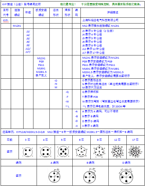 M12插座